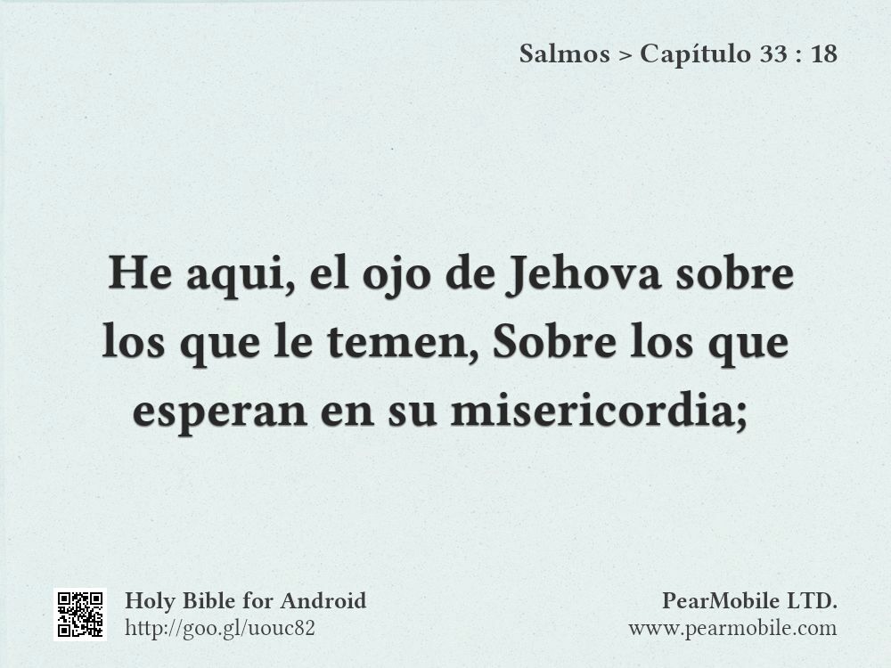 Salmos, Capítulo 33:18